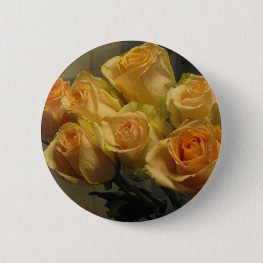 Gelbe Rosen Button (Vorderseite)
