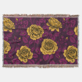 Gelbe Rosen Decke (Vorderseite)