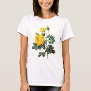 Gelbe Rosen durch Pierre Joseph Redoute T-Shirt