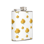 Gelbe Rosen Flachmann (Rechts)