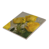 Gelbe Rosen Fliese (Seite)