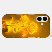 Gelbe Rosen-Gelb-Gelb-Glow Case-Mate iPhone Fall Hülle (Rückseite (Horizontal))
