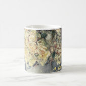 Gelbe Rosen in einer Vase von Caillebott Impressio Kaffeetasse (Mittel)