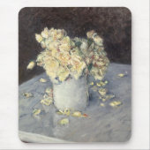 Gelbe Rosen in einer Vase von Caillebott Impressio Mousepad (Vorne)