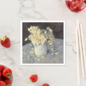 Gelbe Rosen in einer Vase von Caillebott Impressio Serviette (Beispiel)