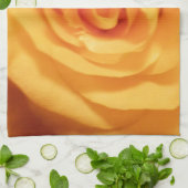 Gelbe Rosen-Knospen-Rosen-Blumen-BlumenFoto Geschirrtuch (Gefaltet)