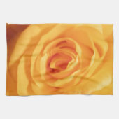 Gelbe Rosen-Knospen-Rosen-Blumen-BlumenFoto Geschirrtuch (Horizontal)