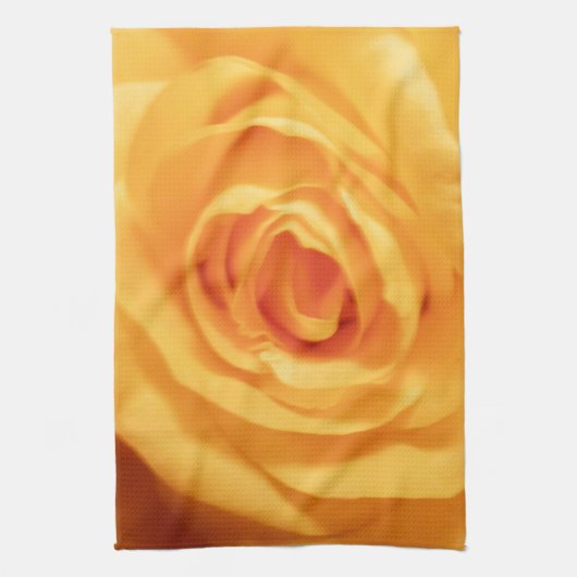 Gelbe Rosen-Knospen-Rosen-Blumen-BlumenFoto Geschirrtuch (Vertikal)