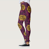 Gelbe Rosen Leggings (Links)