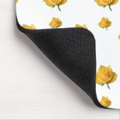 Gelbe Rosen Mousepad (Ecke)