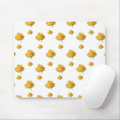 Gelbe Rosen Mousepad (Mit Mouse)
