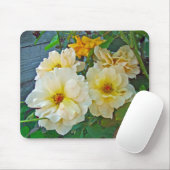 Gelbe Rosen Mousepad (Mit Mouse)