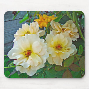 Gelbe Rosen Mousepad