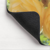 Gelbe Rosen Mousepad (Ecke)