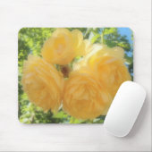 Gelbe Rosen Mousepad (Mit Mouse)
