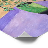 Gelbe Rosen Poster (Ecke)