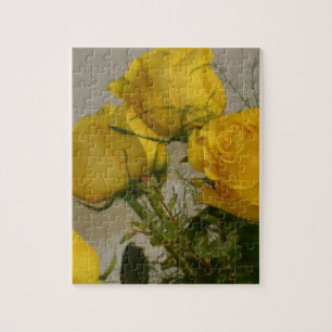 Gelbe Rosen Puzzle