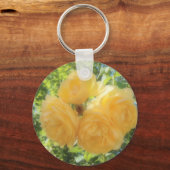 Gelbe Rosen Schlüsselanhänger (Vorderseite)