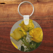 Gelbe Rosen Schlüsselanhänger (Vorderseite)