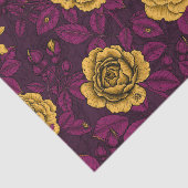 Gelbe Rosen Seidenpapier (Ausschnitt)