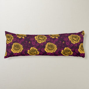 Gelbe Rosen Seitenschläferkissen