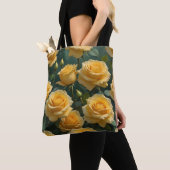 Gelbe Rosen Tasche (Von Nahem)