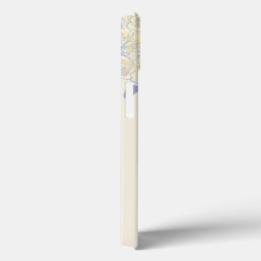 Gelbe Rosen und Katzen spielen Case-Mate iPhone Hülle (Rückseite / Rechts)