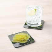 Gelbe Rosen-Untersetzer Untersetzer (Rechte Seite)