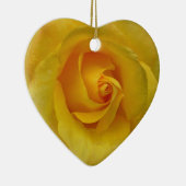 Gelbe Rosen-Verzierungs-romantische Keramikornament (Rechts)