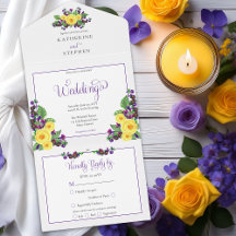 Gelbe Rosen | Violets Boho Floral Wedding