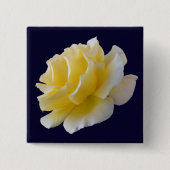 Gelbe Rosenblätter Button (Vorderseite)