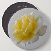 Gelbe Rosenblätter Button (Vorne & Hinten)
