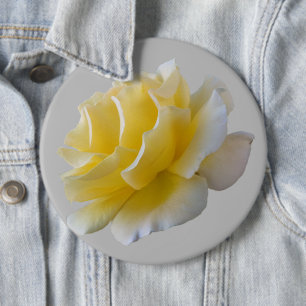 Gelbe Rosenblätter Button