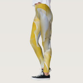 Gelbe Rosenblätter Leggings (Links)