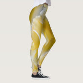 Gelbe Rosenblätter Leggings (Rechts)