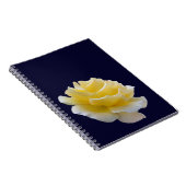 Gelbe Rosenblätter Notizblock (Rechte Seite)