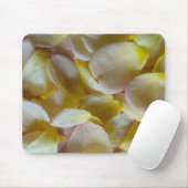 Gelbe Rosenblüten Mousepad (Mit Mouse)