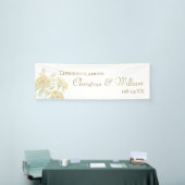 Gelbe Rosenhochzeit Banner (Messeveranstaltung)