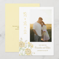 Gelbe Rosenhochzeit