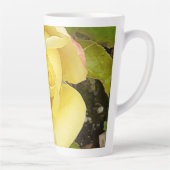 Gelbe Rosenknospe Milchtasse (Rechts)