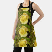 Gelbe Rosenknospe Schürze (InSitu)