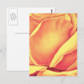 Gelbe Rosenmalerei - Multi Postkarte (Vorne/Hinten)