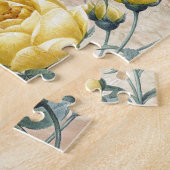 Gelbe Rosenpoesie Puzzle (Seite)