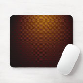 Gelbe Rost-Russ-Faser gemustert Mousepad (Mit Mouse)