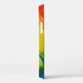 Gelbe, rote, blaue und grüne Federn Case-Mate iPhone Hülle (Rückseite / Rechts)