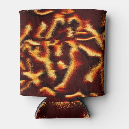 Gelbe rote Flecken sehen aus, wenn Spray oder Tint Dosenkühler (Vorderseite)