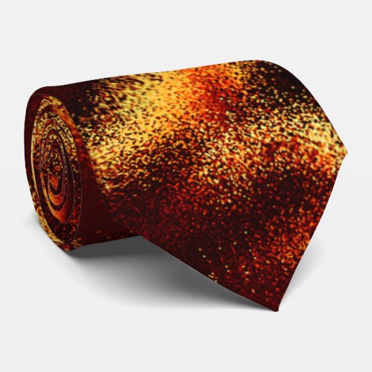 Gelbe rote Flecken sehen aus, wenn Spray oder Tint Krawatte (Gerollt)