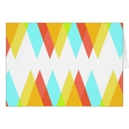 Gelbe, rote und kadettenblaue Dreiecke