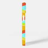 Gelbe, rote und kadettenblaue Dreiecke Case-Mate iPhone Hülle (Rückseite / Rechts)