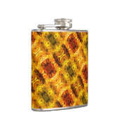 Gelbe rötliche Stücke und Formen Flachmann (Rechts)